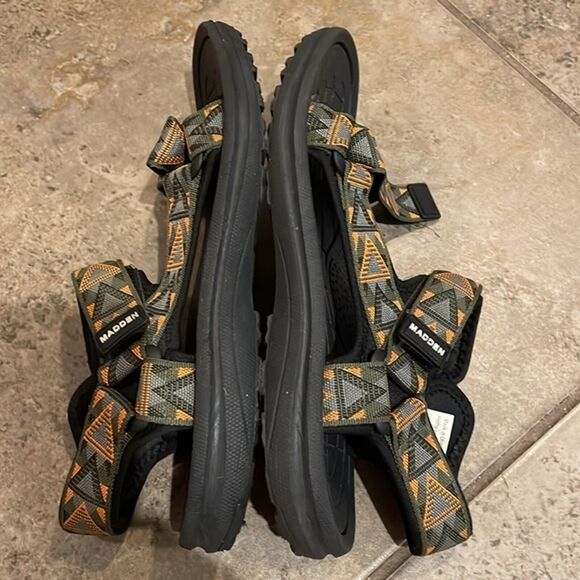 Madden Gray Sandals Unisex EU 41 US Mens 8 Womens 9.5 - Picture 10 of 12